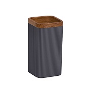 Стакан для ванной Fixsen Fog Gray настольный пластик серый (FX-472-3) Стакан для ванной Fixsen Fog Gray настольный пластик серый (FX-472-3)