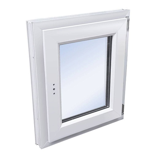 Пластиковое окно VEKA WHS Halo 60 900х900 мм 1 створка правая поворотно-откидная однокамерное Пластиковое окно VEKA WHS Halo 60 900х900 мм 1 створка правая поворотно-откидная однокамерное