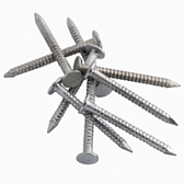 Гвозди кров.оцинкованные ершенные (5кг) Гвозди кров.оцинкованные ершенные (5кг)