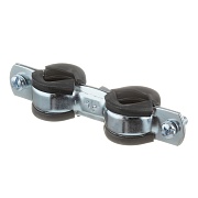 Хомут сантехнический Walraven 1/2 20-24 мм двойной оцинкованная сталь со шпилькой и дюбелем (802124) Хомут сантехнический Walraven 1/2 20-24 мм двойной оцинкованная сталь со шпилькой и дюбелем (802124)