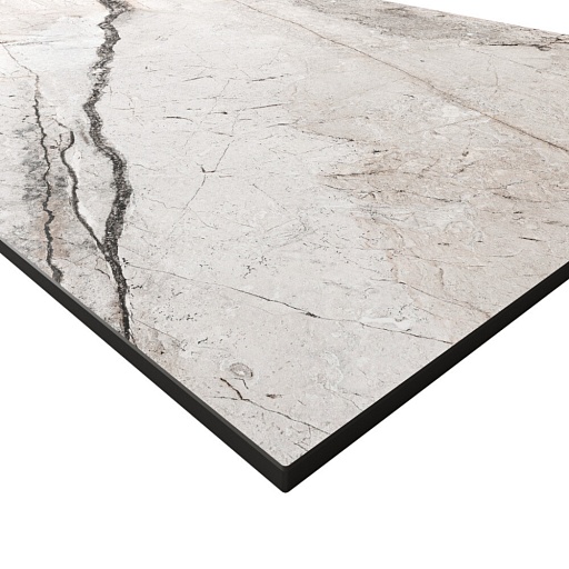 Столешница mystic light 600х500х16 мм компакт-ламинат с плинтусом Slotex