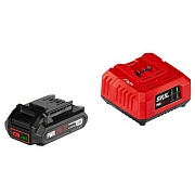 Аккумуляторная батарея Skil XP BY5197 20 В 2Ач Li-Ion 20 В с зарядным устройством в комплекте (CB5197SE11)