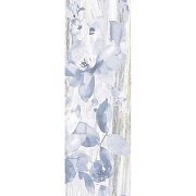 Плитка декор Нефрит Керамика Джордан голубая 2 600x200x9 мм