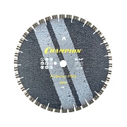 Диск алмазный по асфальту Champion Asphalt Runner Pro 350x25,4x10 мм турбосегментный мокрый рез (C1614) Диск алмазный по асфальту Champion Asphalt Runner Pro 350x25,4x10 мм турбосегментный мокрый рез (C1614)