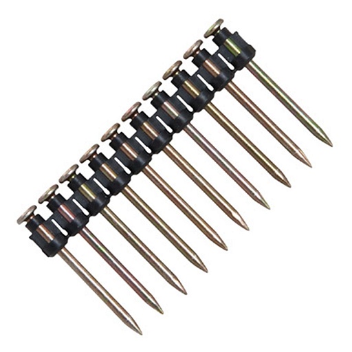 Гвозди кассетные Toua для гвоздезабивного пистолета 2,7х22 мм оцинкованные гладкие (1000 шт.) Гвозди кассетные Toua для гвоздезабивного пистолета 2,7х22 мм оцинкованные гладкие (1000 шт.)