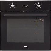 Духовой шкаф газовый встраиваемый Lauf DG-610 600 мм металлик/черный