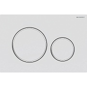 Клавиша смыва для инсталляций Geberit Sigma белая матовая (115.882.JT.1)