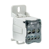 Блок распределительный EKF PROxima на DIN-рейку и монтажную панель 50х70х33 мм 690 В IP20 80 А (plc-kbr80)