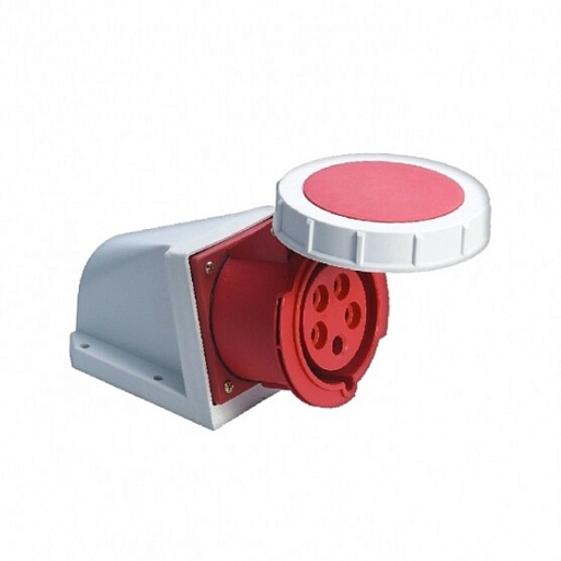 Розетка силовая настенная EKF PROxima с заземлением 3Р+РЕ+N 16 А 380 В IP67 (ps-1152-16-380)