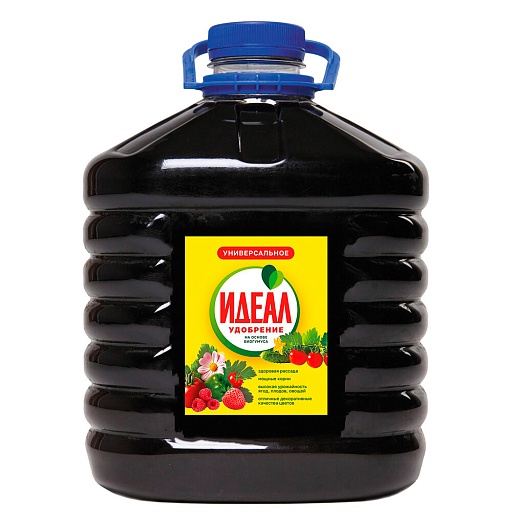 Удобрение жидкое для подкормки растений на основе биогумуса Идеал 3 л