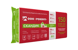 Утеплитель Роквул Лайт Баттс Скандик 1200x600x150 мм 3,6 кв. м - фотография 1