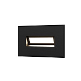 Подсветка для лестниц встраиваемая светодиодная черная 3 Вт 4000К IP65 Elektrostandard Step 7 (a049756)