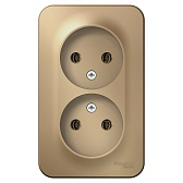 Розетка Systeme Electric Blanca накладная титан (BLNRA000214) Розетка Systeme Electric Blanca накладная титан (BLNRA000214)