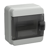 Щит распределительный навесной IEK Tekfor КМПн-6 пластиковый IP65 178х114х168 мм 6 модулей прозрачная дверь Щит распределительный навесной IEK Tekfor КМПн-6 пластиковый IP65 178х114х168 мм 6 модулей прозрачная дверь