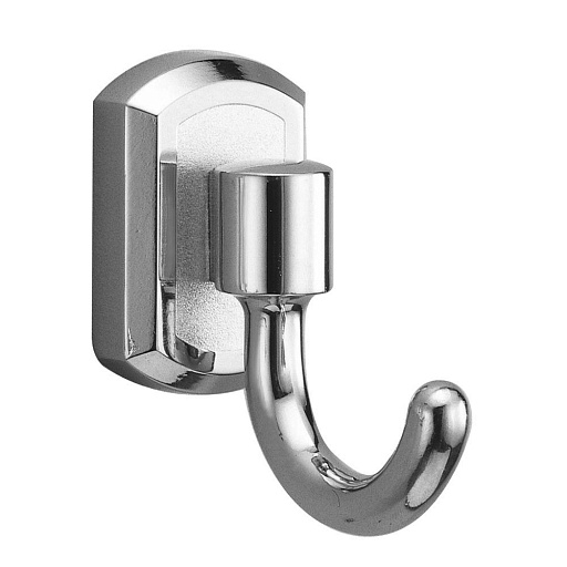 Крючок для ванной WasserKraft Oder одинарный на шуруп металл хром (K-3023)