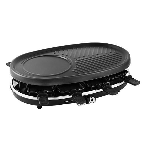 Раклетница-гриль Kitfort КТ-1651 черная