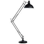 Торшер Arte Lamp E27 60 Вт черный IP20 (A2487PN-1BK)