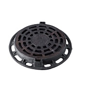 Люк чугунный легкий дождеприемный Бежецк 840х80 мм (00-00240108)