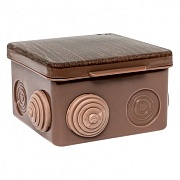 Коробка распределительная 80х80х50 мм IP54 EKF (plc-kmr-030-031-t)