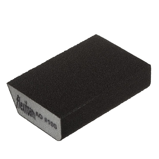 Брусок шлифовальный Flexifoam Block A1/2R 98х69х26мм Р100 влагостойкий скошенный Брусок шлифовальный Flexifoam Block A1/2R 98х69х26мм Р100 влагостойкий скошенный