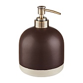Дозатор для мыла Moroshka Naturel настольный керамика бежевый (870-14) Дозатор для мыла Moroshka Naturel настольный керамика бежевый (870-14)