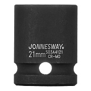 Головка торцевая ударная Jonnesway 1/2 для пневмоинструмента 21 мм (S03A4121) Головка торцевая ударная Jonnesway 1/2 для пневмоинструмента 21 мм (S03A4121)