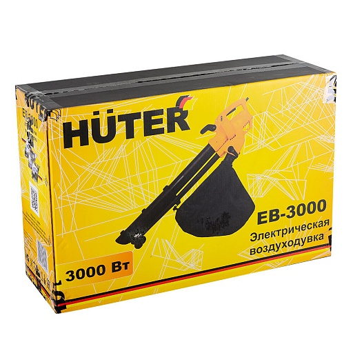 Воздуходувка электрическая ручная Huter EB-3000 3000 Вт (70/13/38) Воздуходувка электрическая ручная Huter EB-3000 3000 Вт (70/13/38)