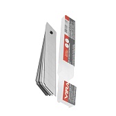 Лезвие для ножа Vira 18 мм прямое (10 шт.) сегментированное Лезвие для ножа Vira 18 мм прямое (10 шт.) сегментированное