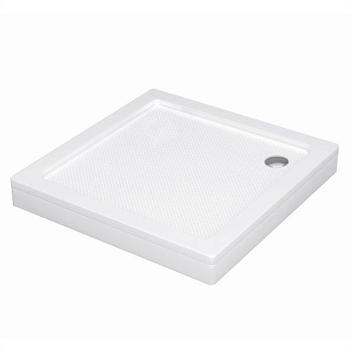 Поддон WasserKraft Amper акриловый 80х80х17,5 см квадрат белый средний (29T02) Поддон WasserKraft Amper акриловый 80х80х17,5 см квадрат белый средний (29T02)