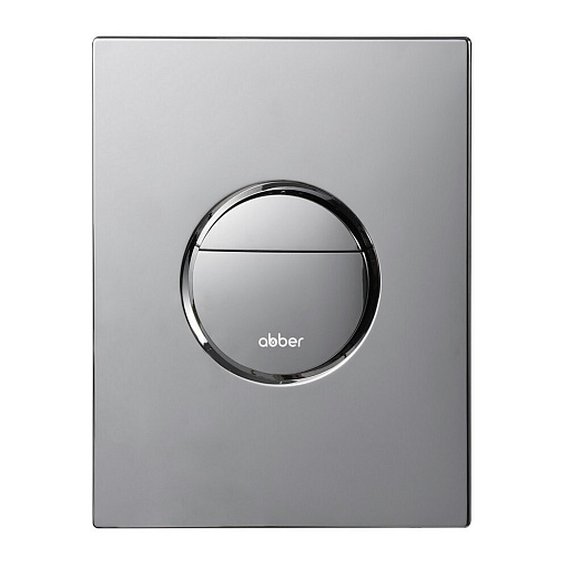 Клавиша смыва для инсталляций Abber пневматическая хром глянцевый (AC0126) Клавиша смыва для инсталляций Abber пневматическая хром глянцевый (AC0126)