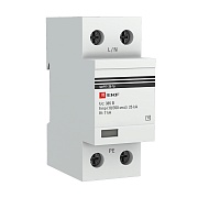 Ограничитель напряжения модульный EKF T1 230 В 25 кА 1P (spd-t1-25-1p)