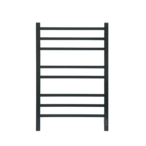 Полотенцесушитель электрический Тера Классика Квадро 800х530 мм 105 Вт с терморегулятором черный муар
