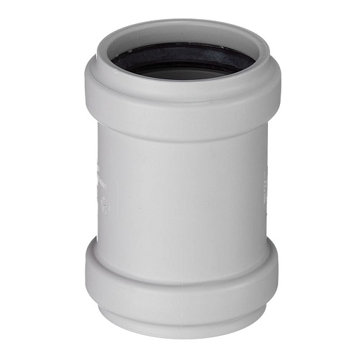 Муфта Pro Aqua Stilte Plus d58 мм пластиковая ремонтная шумопоглощающая для внутренней канализации Муфта Pro Aqua Stilte Plus d58 мм пластиковая ремонтная шумопоглощающая для внутренней канализации