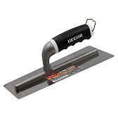 Гладилка Dеcor Венецианская 260х120 мм для клея и штукатурки с эргономичной ручкой (620-300) Гладилка Dеcor Венецианская 260х120 мм для клея и штукатурки с эргономичной ручкой (620-300)