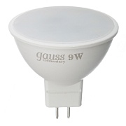 Лампа светодиодная Gauss GU5.3 6500К 9 Вт 680 Лм 180-240 В рефлектор MR16 матовая