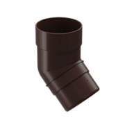 Docke PREMIUM Колено 45° (Шоколад) Docke PREMIUM Колено 45° (Шоколад)
