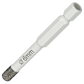 Коронка алмазная Diamond Industrial (DIDKVP06S10) по керамограниту d6 мм Коронка алмазная Diamond Industrial (DIDKVP06S10) по керамограниту d6 мм