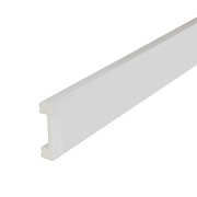 Плинтус экополимер Grace MK40 40х10х2000 мм белый (ТП10035147)