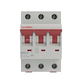 Автоматический выключатель модульный DKC Yon Max MD63S 3P 50А тип C 4,5 кА 400 В (MD63S-3PC50)