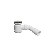 Сифон для душевого поддона McAlpine 1 1/2х40/50 мм регулируемый слив d40-55 мм с выпуском d70 мм с соединением 40/50 мм (MRS2CL-SN) Сифон для душевого поддона McAlpine 1 1/2х40/50 мм регулируемый слив d40-55 мм с выпуском d70 мм с соединением 40/50 мм (MRS2CL-SN)