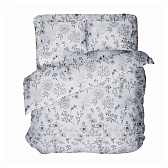 Комплект постельного белья Евро бязь Самойловский текстиль Утро мультиколор с простыней 220х240 см