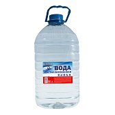 Вода дистиллированная Sibiria 5 л Вода дистиллированная Sibiria 5 л