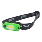 Фонарь налобный Gauss (GF408) светодиодный 3 Вт аккумуляторный Li-Ion 300 мАч пластик Фонарь налобный Gauss (GF408) светодиодный 3 Вт аккумуляторный Li-Ion 300 мАч пластик