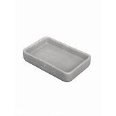 Мыльница для ванной Zenfort Smoky настольная керамика серая (106681) Мыльница для ванной Zenfort Smoky настольная керамика серая (106681)