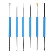 Инструмент монтажный для пайки Rexant в наборе 6 предметов (12-6031) Инструмент монтажный для пайки Rexant в наборе 6 предметов (12-6031)