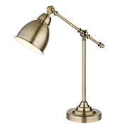 Лампа настольная E27 60 Вт Arte Lamp Braccio (A2054LT-1AB)