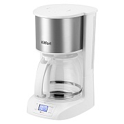 Кофеварка капельная Kitfort КТ-7396 белая Кофеварка капельная Kitfort КТ-7396 белая