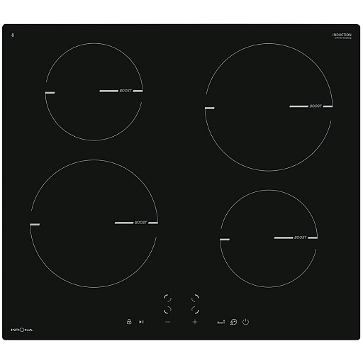 Варочная панель индукционная Krona Magier 60 BL 4BTK 4 конфорки черная