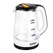 Электрический чайник Kitfort КТ-6634 1,7 л черно-белый