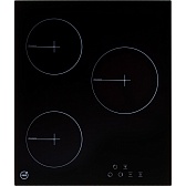 Варочная панель электрическая MBS PE-453BL 3 конфорки черная